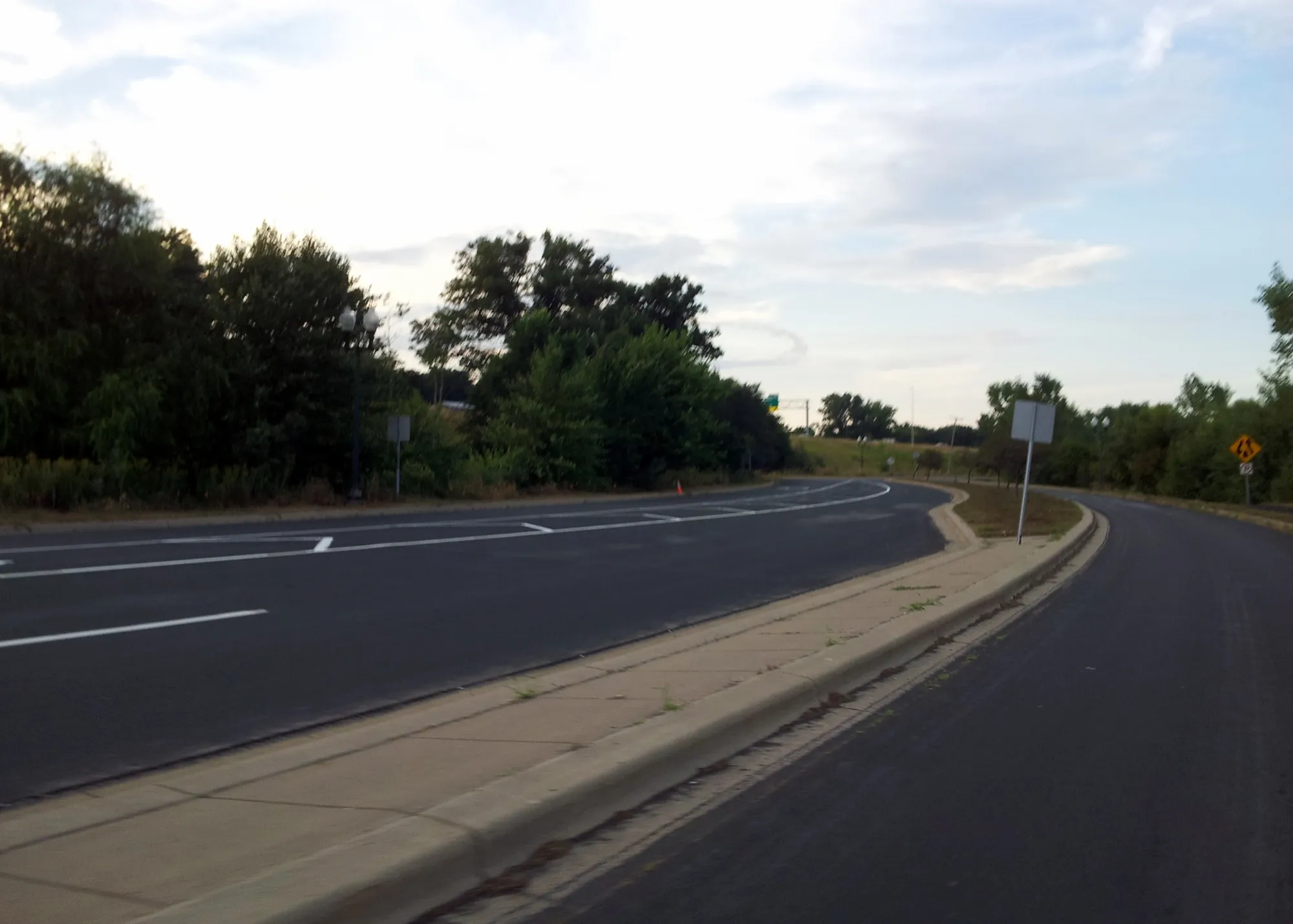 Rice Creek Parkway in Arden Hills, Minnesota