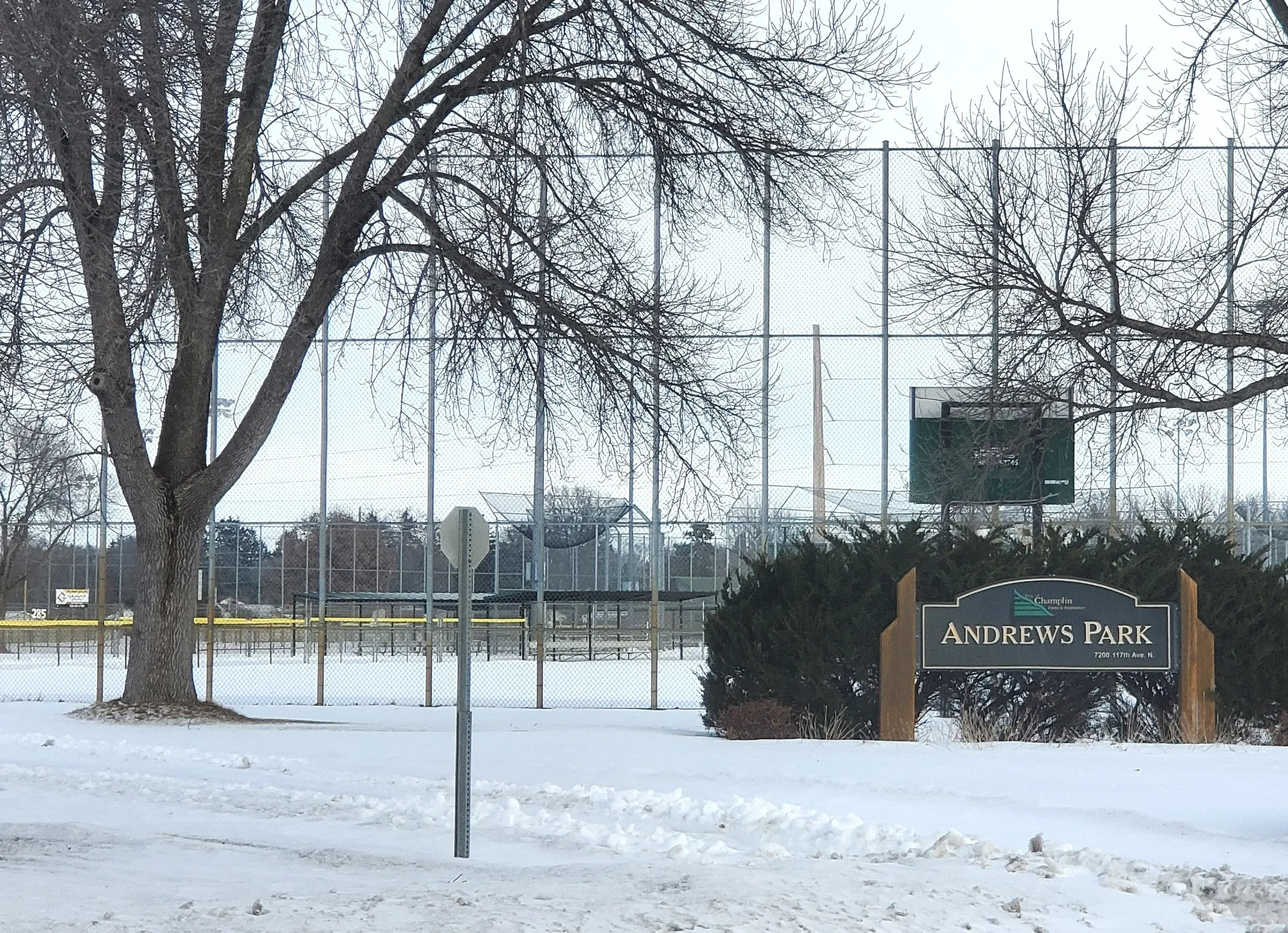 Andrews Park in Champlin, Minnesota