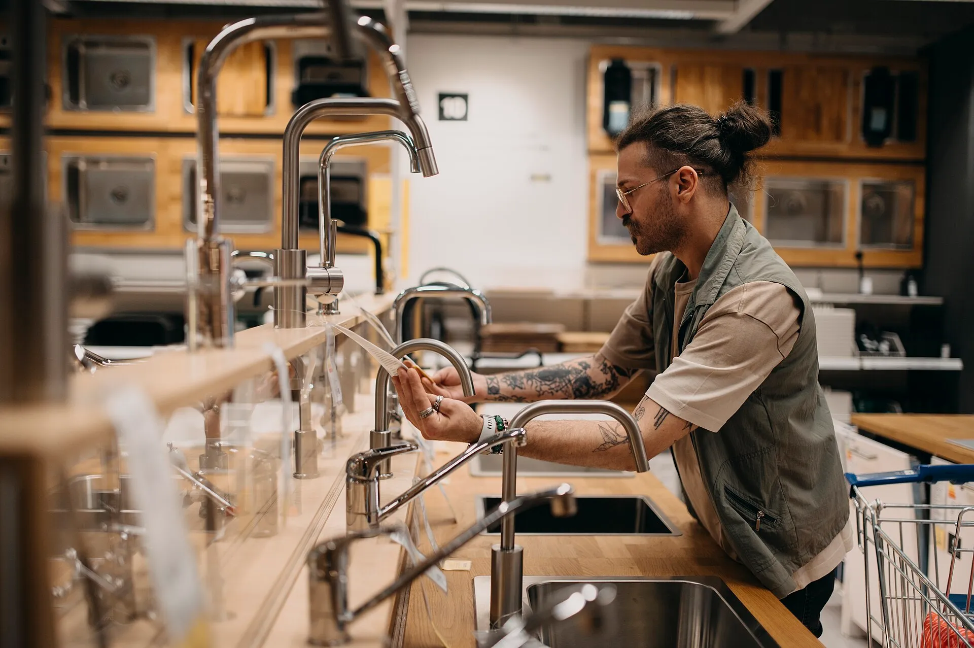 Installing a new kitchen sink faucet