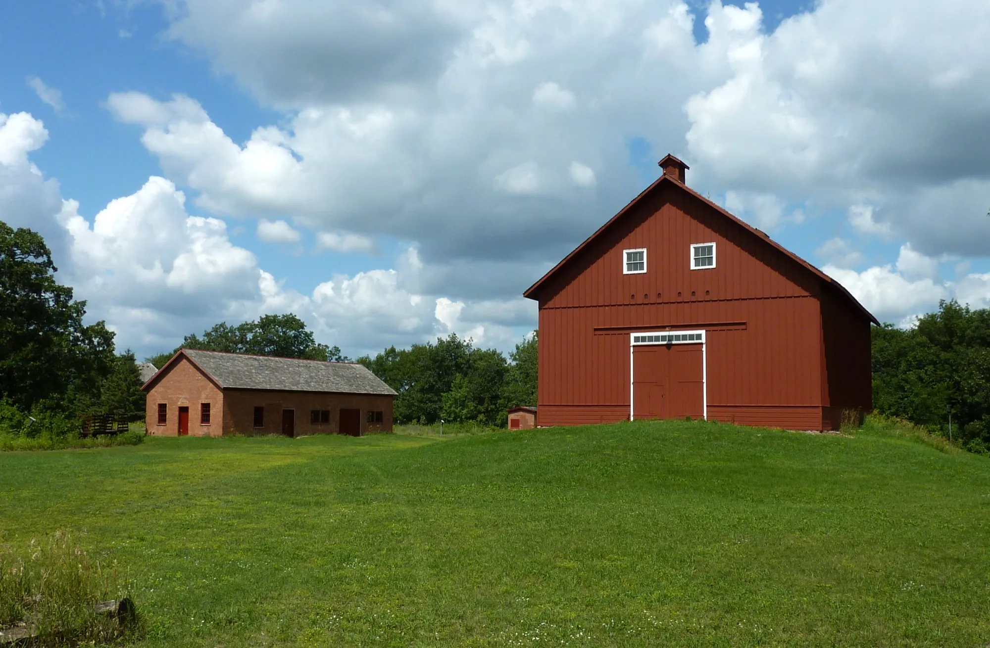 The historic Hill Farm in North Oaks, Minnesota
