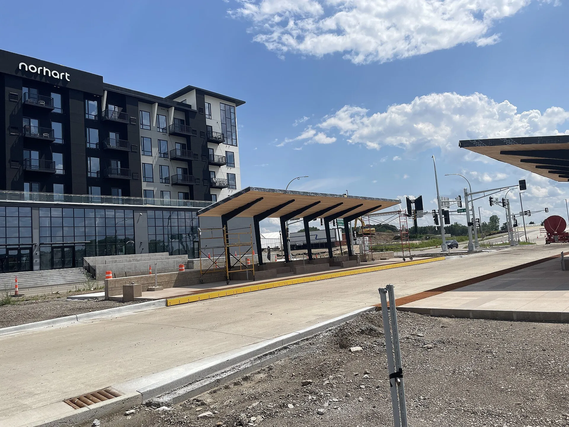 Helmo Avenue Station on the METRO Gold Line in Oakdale